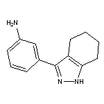 3-(4,5,6,7-tetrahydro-1H-indazol-3-yl)aniline