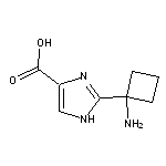 2-(1-aminocyclobutyl)-1H-imidazole-4-carboxylic acid