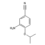 3-amino-4-(propan-2-yloxy)benzonitrile