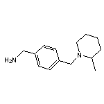 1-{4-[(2-methylpiperidin-1-yl)methyl]phenyl}methanamine