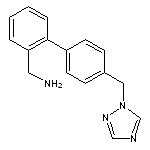 {2-[4-(1H-1,2,4-triazol-1-ylmethyl)phenyl]phenyl}methanamine