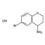 6-bromo-3,4-dihydro-2H-1-benzopyran-4-amine hydrochloride