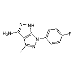 6-(4-fluorophenyl)-4-methyl-1H,6H-[1,2]diazolo[3,4-c]pyrazol-3-amine