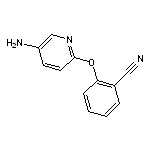 2-[(5-aminopyridin-2-yl)oxy]benzonitrile