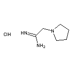 2-(pyrrolidin-1-yl)ethanimidamide hydrochloride