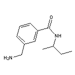 3-(aminomethyl)-N-(butan-2-yl)benzamide