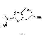 5-amino-1-benzofuran-2-carboxamide hydrochloride