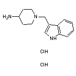 1-(1H-indol-3-ylmethyl)piperidin-4-amine dihydrochloride