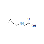 2-[(cyclopropylmethyl)amino]acetic acid