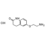 6-(2-aminoethoxy)-1,2,3,4-tetrahydroquinolin-2-one hydrochloride