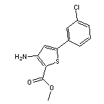 methyl 3-amino-5-(3-chlorophenyl)thiophene-2-carboxylate