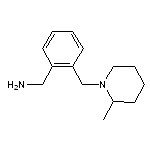 1-{2-[(2-methylpiperidin-1-yl)methyl]phenyl}methanamine