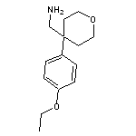 [4-(4-ethoxyphenyl)oxan-4-yl]methanamine