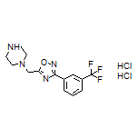 5-(1-Piperazinylmethyl)-3-[3-(trifluoromethyl)phenyl]-1,2,4-oxadiazole Dihydrochloride