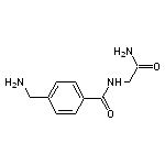 2-{[4-(aminomethyl)phenyl]formamido}acetamide