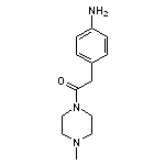 2-(4-aminophenyl)-1-(4-methylpiperazin-1-yl)ethan-1-one