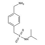 [4-(aminomethyl)phenyl]-N-(propan-2-yl)methanesulfonamide