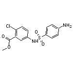 methyl 5-[(4-aminobenzene)sulfonamido]-2-chlorobenzoate