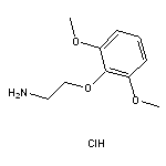 2-(2,6-dimethoxyphenoxy)ethanamine hydrochloride