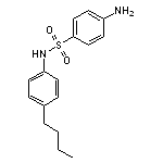 4-amino-N-(4-butylphenyl)benzene-1-sulfonamide