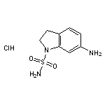 6-amino-2,3-dihydro-1H-indole-1-sulfonamide hydrochloride