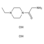 2-(4-ethylpiperazin-1-yl)-2-oxoethanamine dihydrochloride