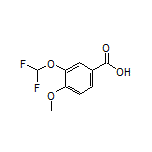 3-(Difluoromethoxy)-4-methoxybenzoic Acid