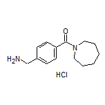 [4-(Aminomethyl)phenyl](1-azepanyl)methanone Hydrochloride