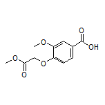 3-methoxy-4-(2-methoxy-2-oxoethoxy)benzoic acid