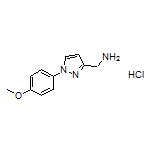 [1-(4-Methoxyphenyl)-3-pyrazolyl]methanamine Hydrochloride