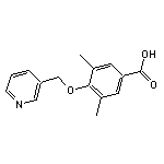 3,5-dimethyl-4-(pyridin-3-ylmethoxy)benzoic acid