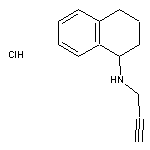 N-(prop-2-yn-1-yl)-1,2,3,4-tetrahydronaphthalen-1-amine hydrochloride