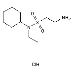 2-amino-N-cyclohexyl-N-ethylethanesulfonamide hydrochloride