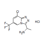 1-[8-Chloro-6-(trifluoromethyl)-[1,2,4]triazolo[4,3-a]pyridin-3-yl]ethanamine Hydrochloride