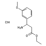 ethyl 3-amino-3-(3-methoxyphenyl)propanoate hydrochloride