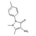 4-amino-1,5-dimethyl-2-(4-methylphenyl)-2,3-dihydro-1H-pyrazol-3-one