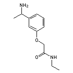 2-[3-(1-aminoethyl)phenoxy]-N-ethylacetamide