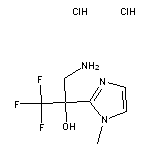 3-amino-1,1,1-trifluoro-2-(1-methyl-1H-imidazol-2-yl)propan-2-ol dihydrochloride