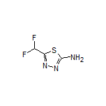 2-Amino-5-(difluoromethyl)-1,3,4-thiadiazole