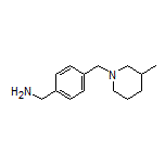 4-[(3-Methyl-1-piperidyl)methyl]benzylamine