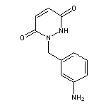 1-[(3-aminophenyl)methyl]-1,2,3,6-tetrahydropyridazine-3,6-dione