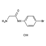 2-amino-N-(4-bromophenyl)acetamide hydrochloride