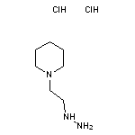 1-(2-hydrazinylethyl)piperidine dihydrochloride