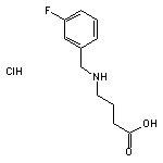 4-{[(3-fluorophenyl)methyl]amino}butanoic acid hydrochloride