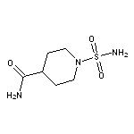 1-(aminosulfonyl)piperidine-4-carboxamide