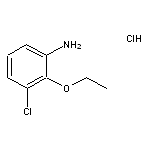 3-chloro-2-ethoxyaniline hydrochloride