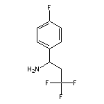 3,3,3-trifluoro-1-(4-fluorophenyl)propan-1-amine