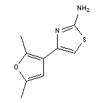 4-(2,5-dimethylfuran-3-yl)-1,3-thiazol-2-amine