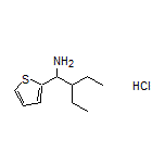 2-Ethyl-1-(2-thienyl)-1-butanamine Hydrochloride