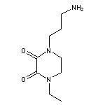 1-(3-aminopropyl)-4-ethylpiperazine-2,3-dione